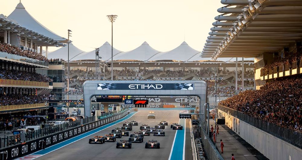 The Abu Dhabi F1 Grand Prix at Yas Marina Circuit is a major regional sporting event. (Yas Marina Circuit)