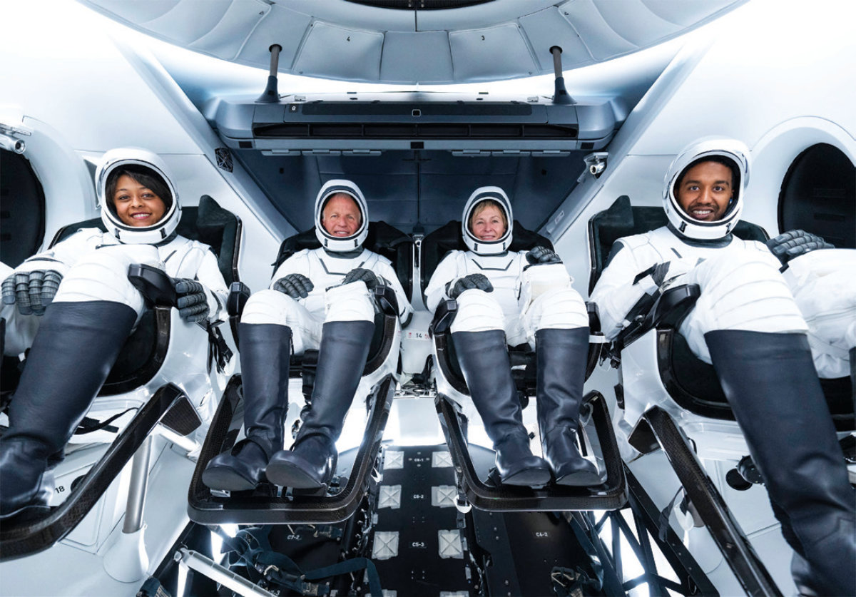 On May 21, 2023, a team of American and Saudi astronauts launched toward the ISS to conduct various scientific activities. (Axio