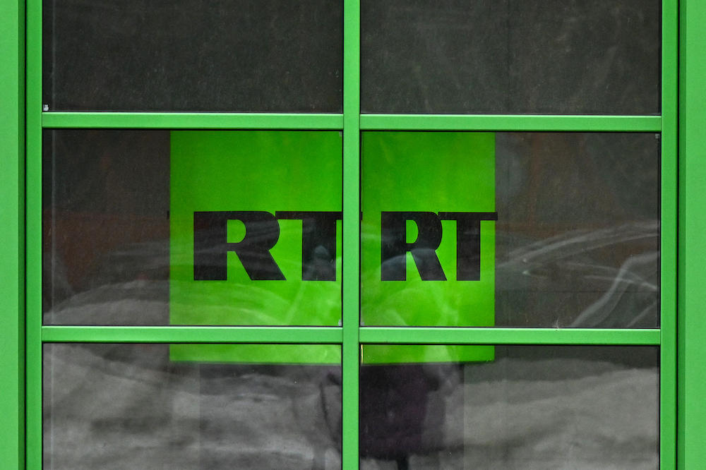 Russia will impose domestic restrictions on US media outlets in response to Washington’s sanctions on Russian state-funded news network RT. (AFP)