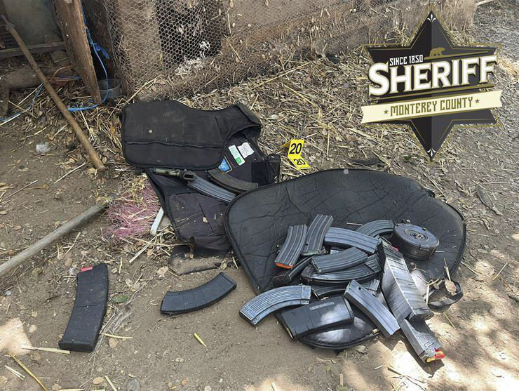 This photo provided by the Monterey County Sheriff's Office on Sept. 6, 2024, shows the scene in the home of Vicente Arroyo, suspected of killing dozens of animals. (Monterey County Sheriff's Office via AP)