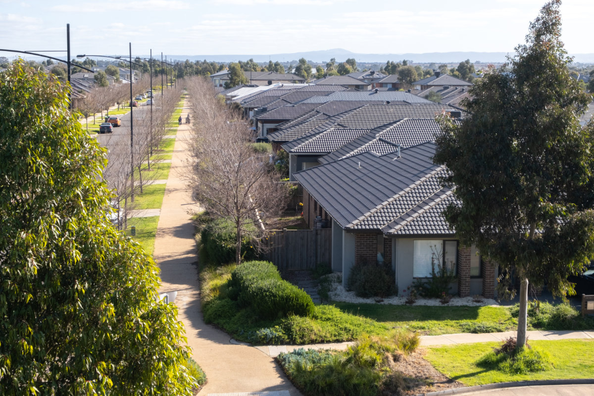 Melbourne's strategy includes increasing green space and improving building performance in extreme weathers. (Shutterstock)