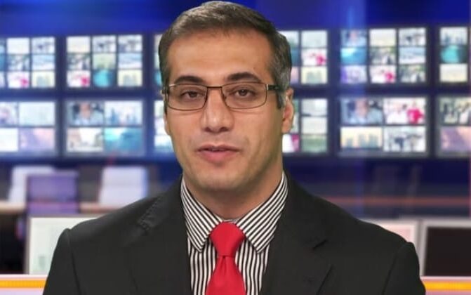 Reza Valizadeh, an Iranian-American journalist and former Radio Farda employee, is believed to have been imprisoned in Iran for several months, according to the U.S State Department (X/@MeoNew)