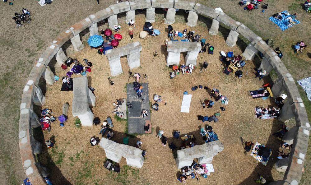 Stonehenge was built on the flat lands of Salisbury Plain in stages, starting 5,000 years ago. (AFP)