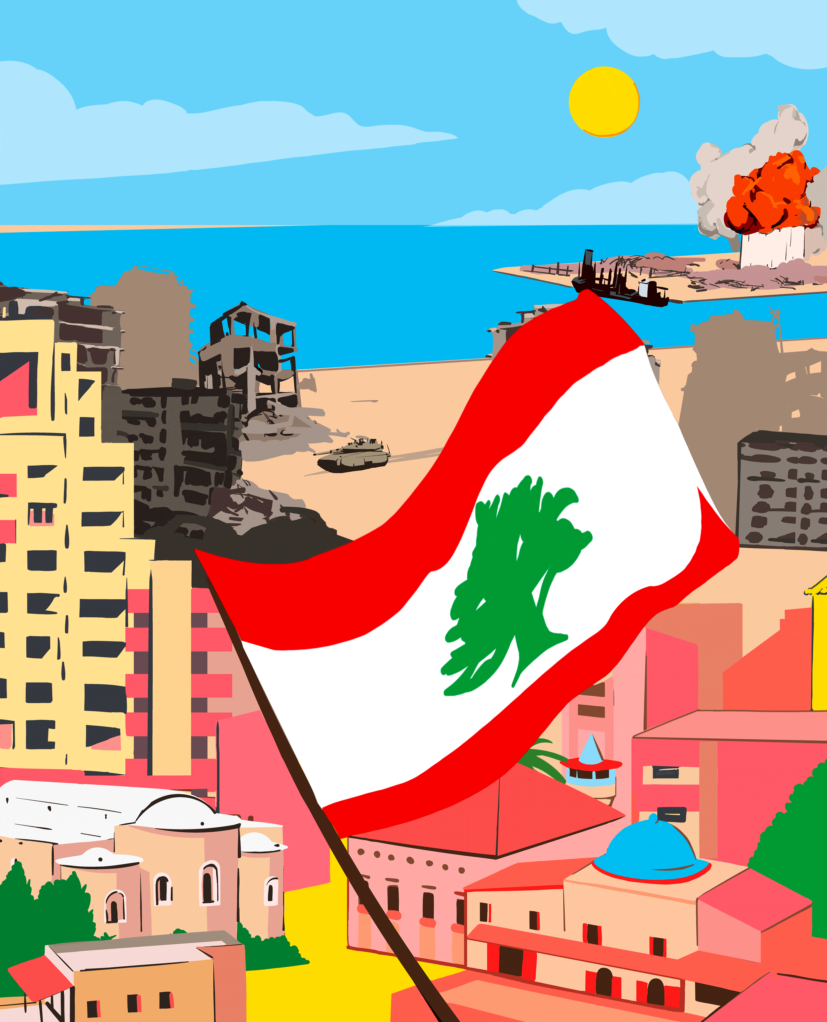 Illustrated and animated by Agnès Ricart for Arab News