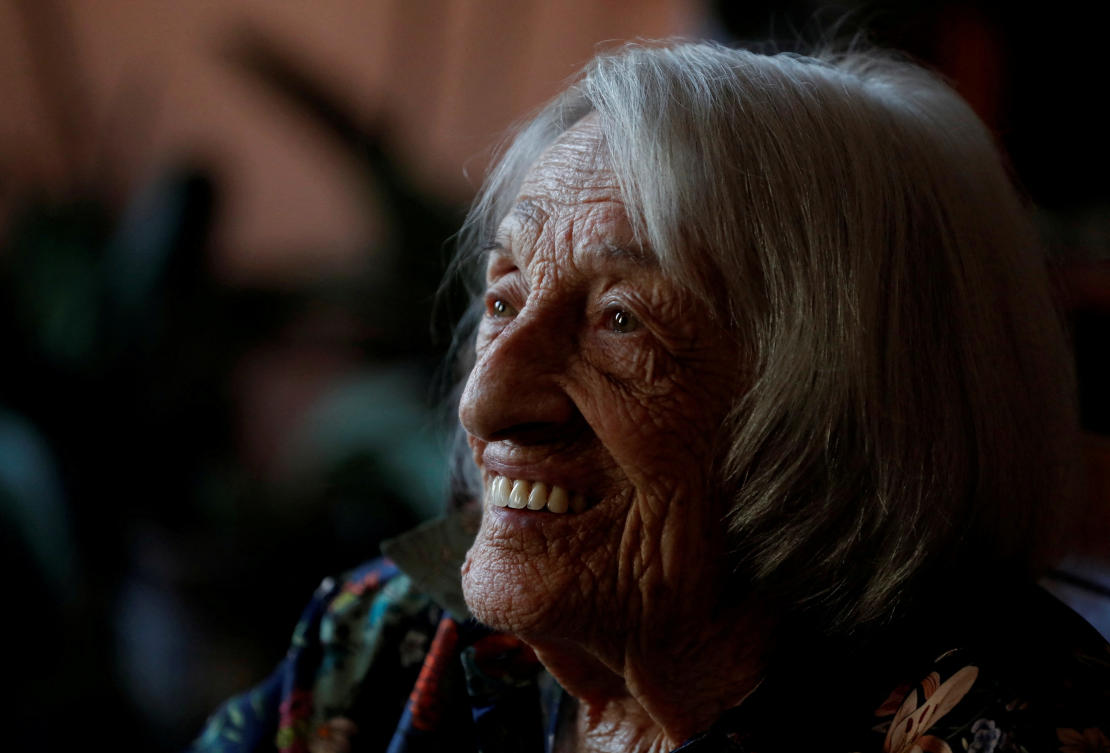 Keleti joined the National Gymnastics Association in 1938 and won her first Hungarian championship in 1940. (REUTERS)