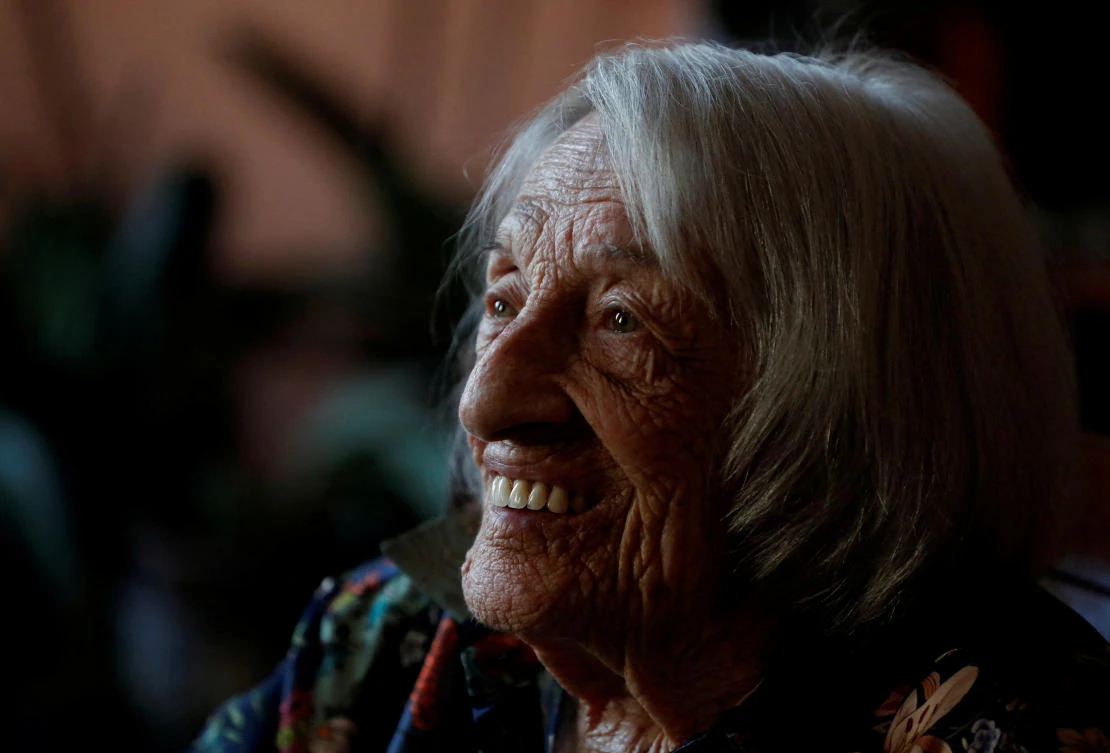 Keleti joined the National Gymnastics Association in 1938 and won her first Hungarian championship in 1940. (REUTERS)