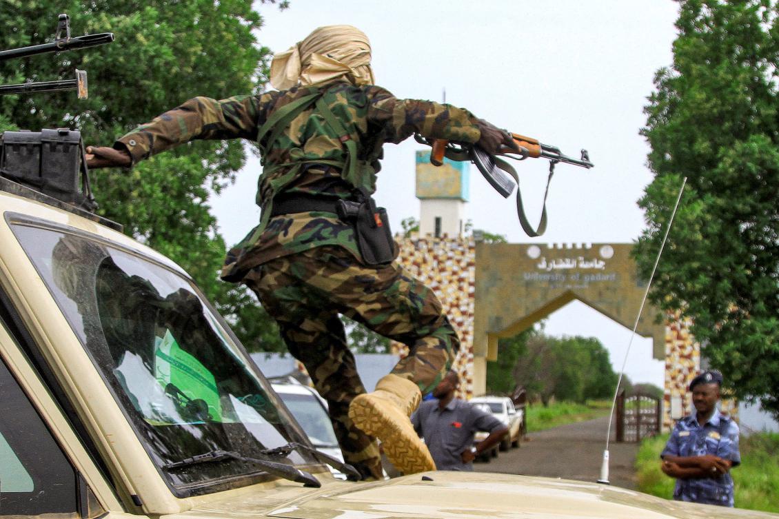 The attacks come as the RSF keeps up its months-long siege of El-Fasher, the last state capital in the vast western region of Darfur still under army control. (File/AFP)
