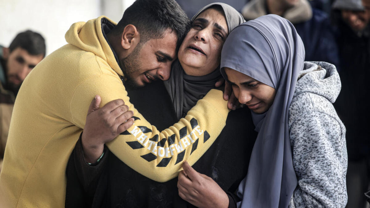 Photographers for AFP were Pulitzer Prize finalist for their work from Gaza, including this image by Mahmud Hams. (AFP/File)