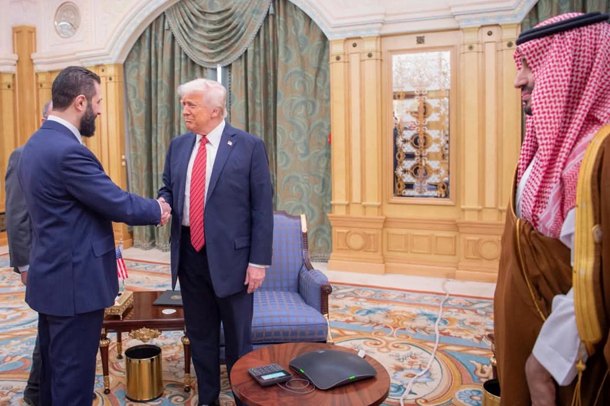 By lifting sanctions on Syria, the Trump administration has shown it is ready to say no to Israel. (Saudi Royal Palace photo)