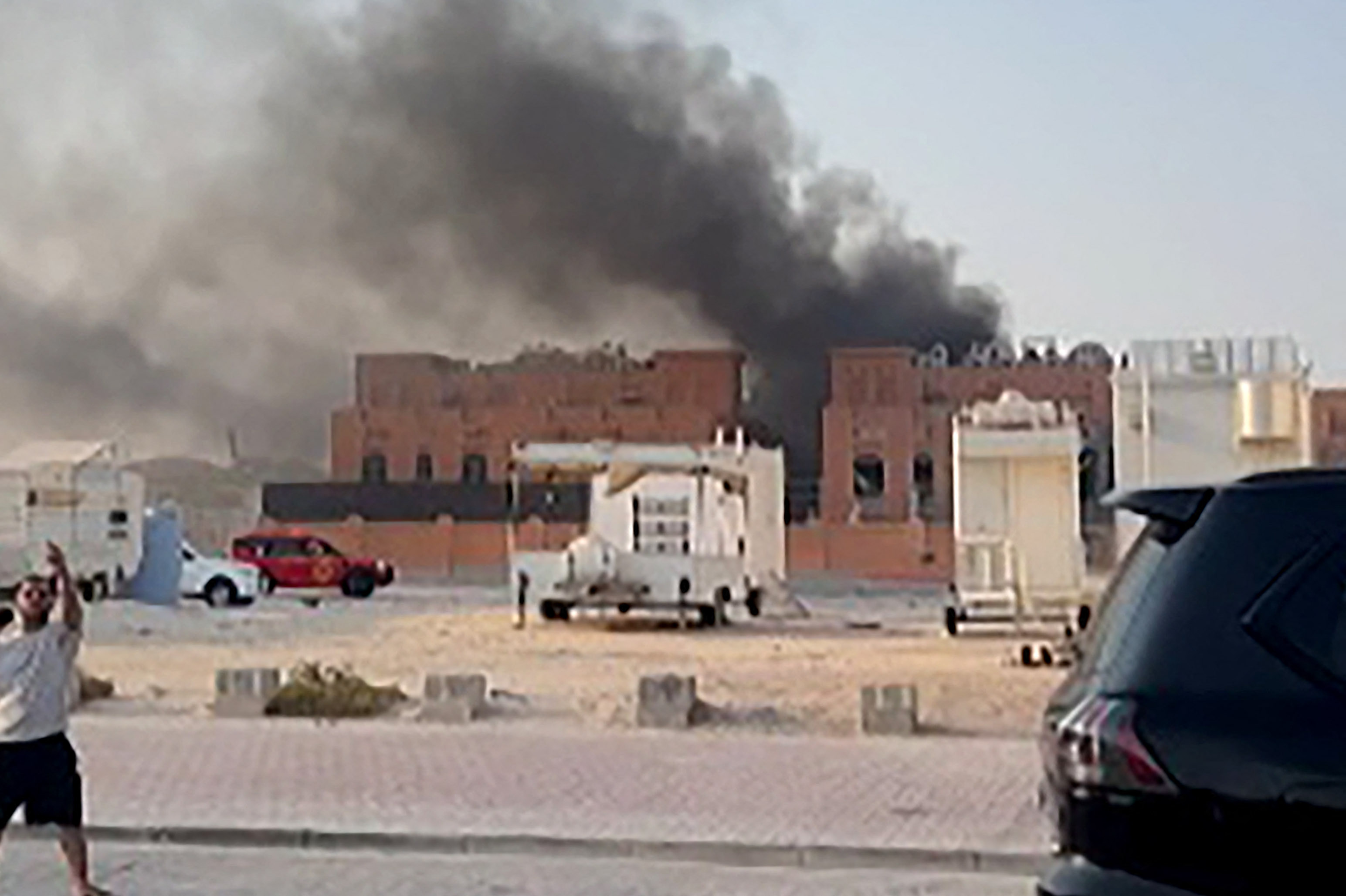 Israel's military said it carried out air strikes on September 9 targeting senior Hamas leaders in Doha. (AFP)