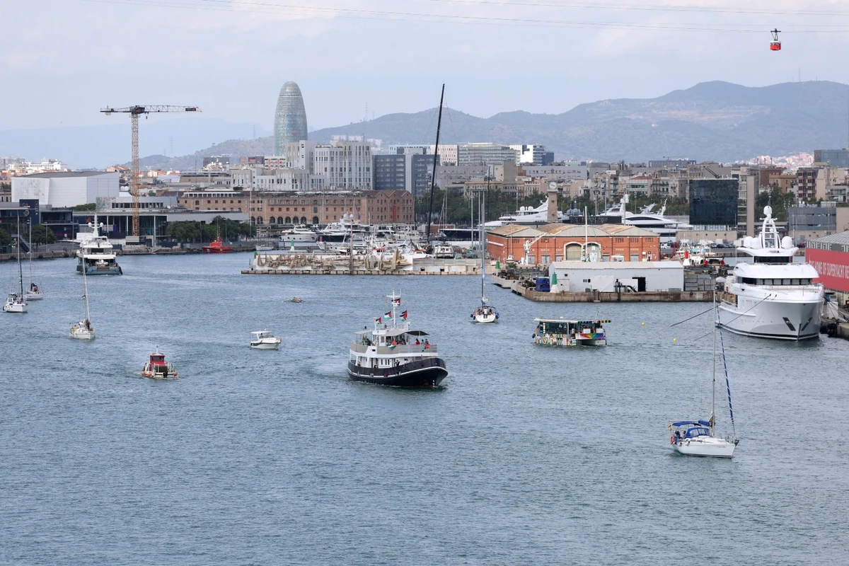 As the Global Sumud Flotilla set sail last week, Israel’s hostile discourse has intensified (File/AFP)