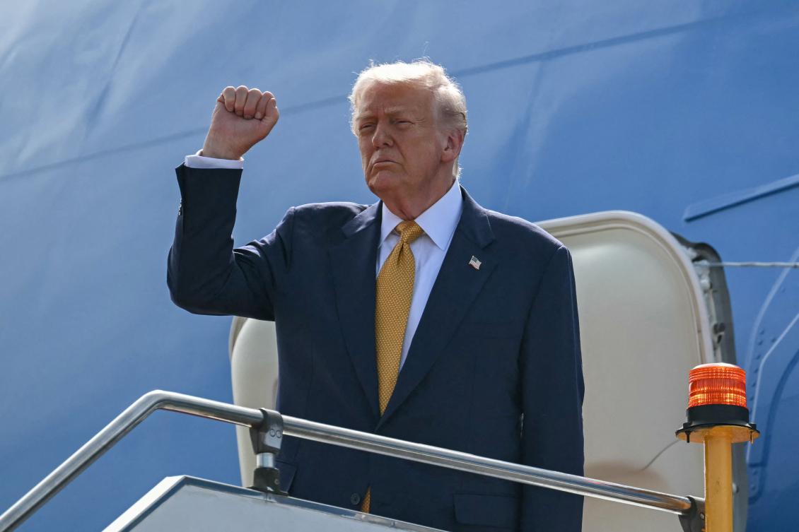 US President Donald Trump is expected to meet China’s President Xi Jinping later this week. (AFP)