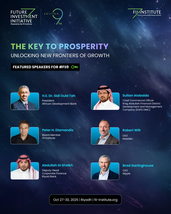 Riyadh welcomes the world for FII9