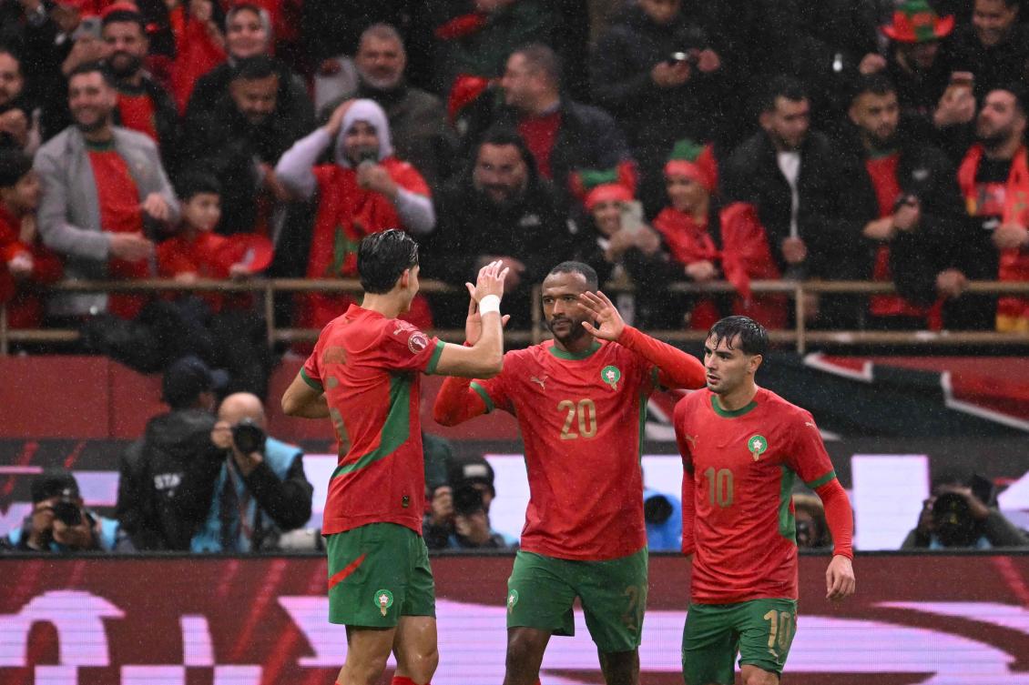 “An opening match is always difficult, but we did the job. It was important to win our first match, in front of our fans, to get off to a good start in the competition. (AFP)