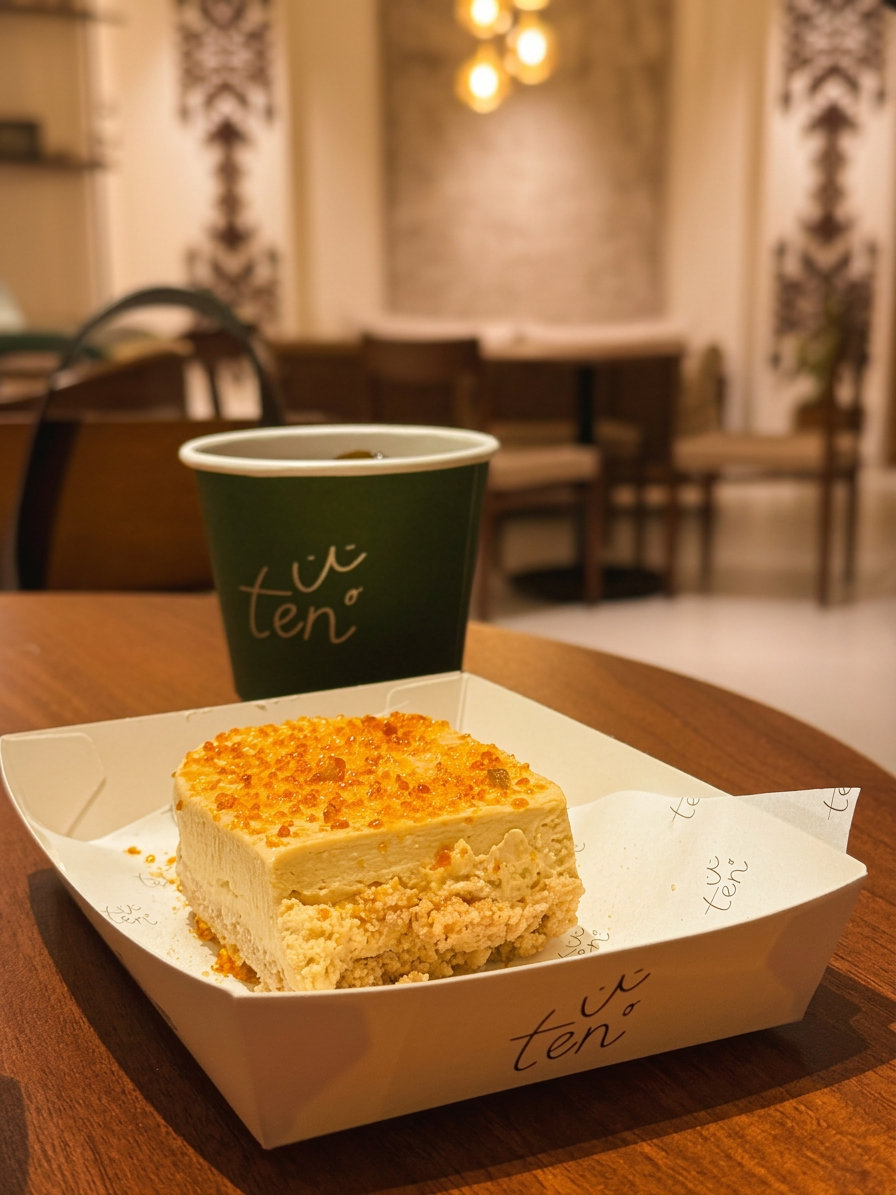 2.40$ iced coffee that actually delivers. Simple, clean, and surprisingly better than most iced V60s. (AN phot by Waad Hussain)