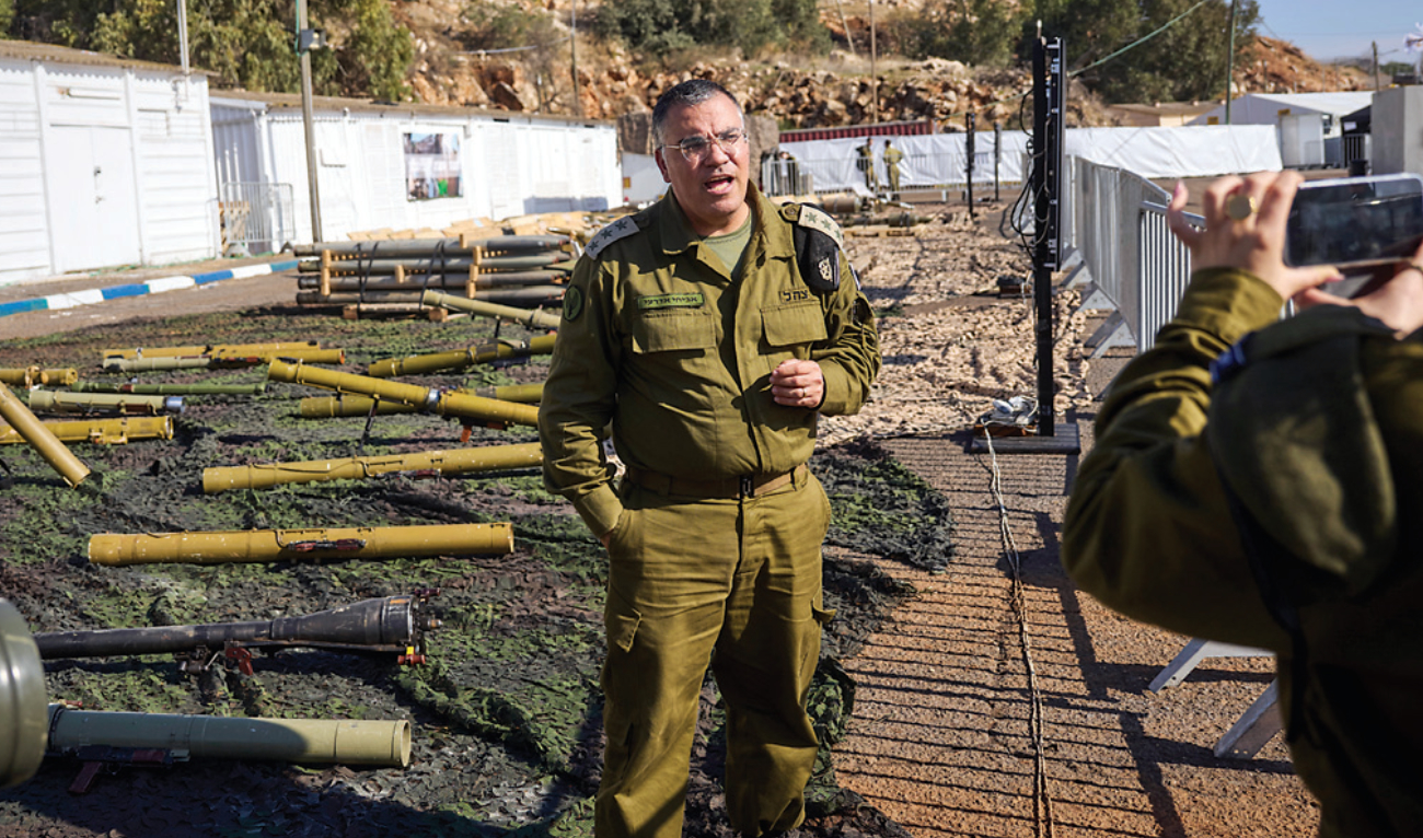 Adraee became the Israeli army’s first Arabic-language spokesperson in 2005, doing interviews with tv outlets, including Al Jazeera. (AP)