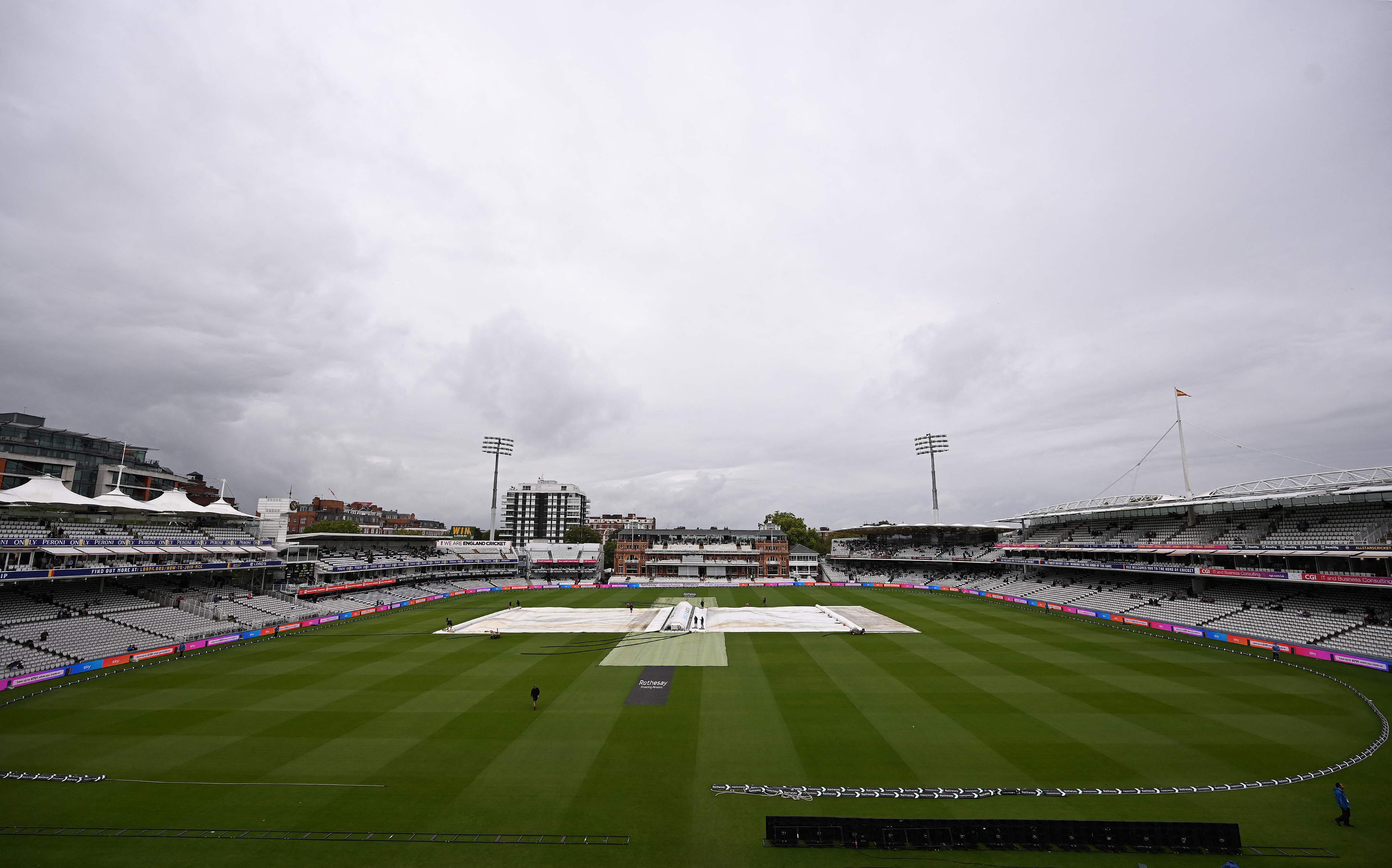 Rain halts England charge with Pakistan 52-2 and 268 behind in Edgbaston cricket test