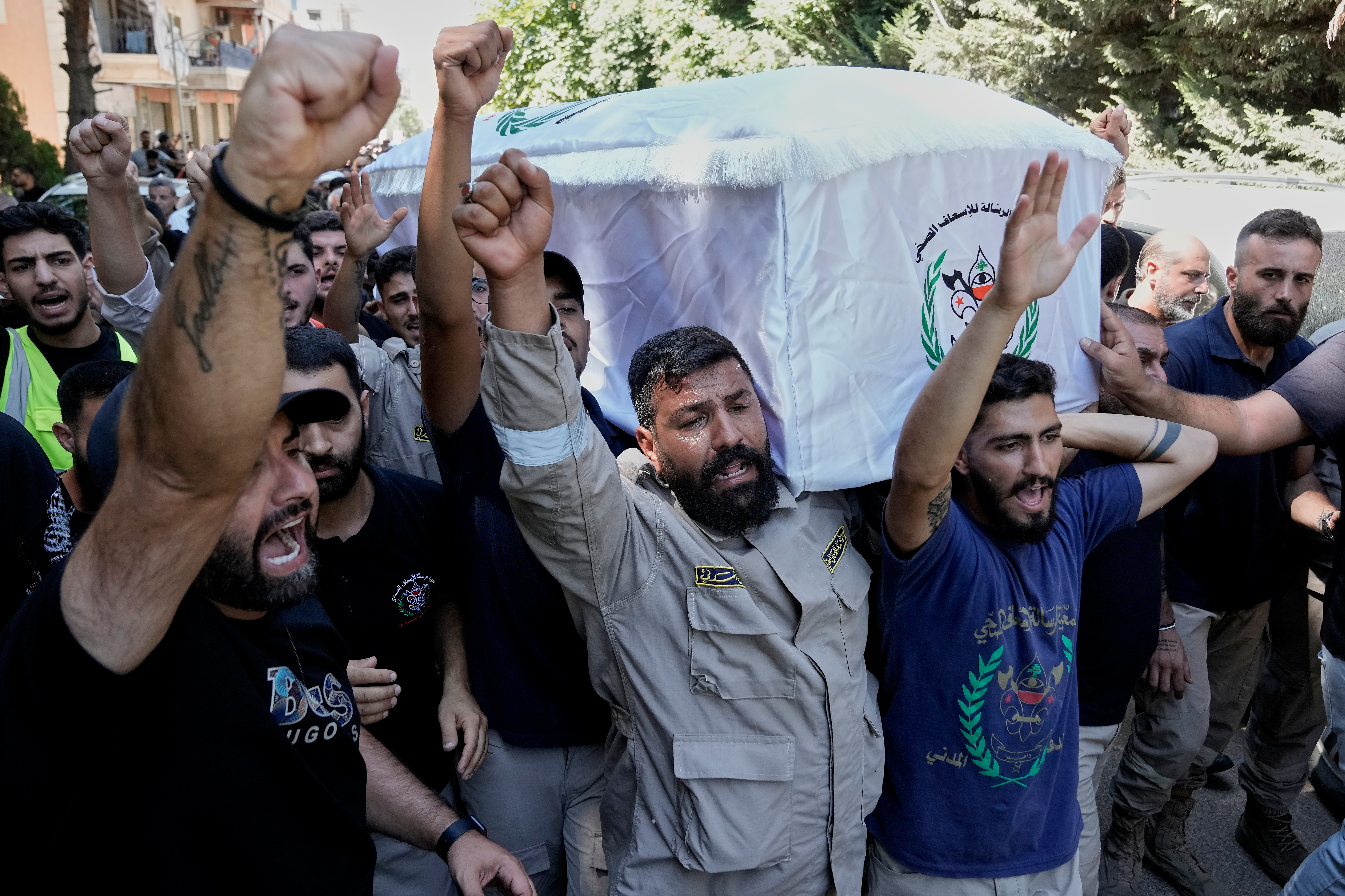 South Lebanon town buries its dead after Israeli strike
