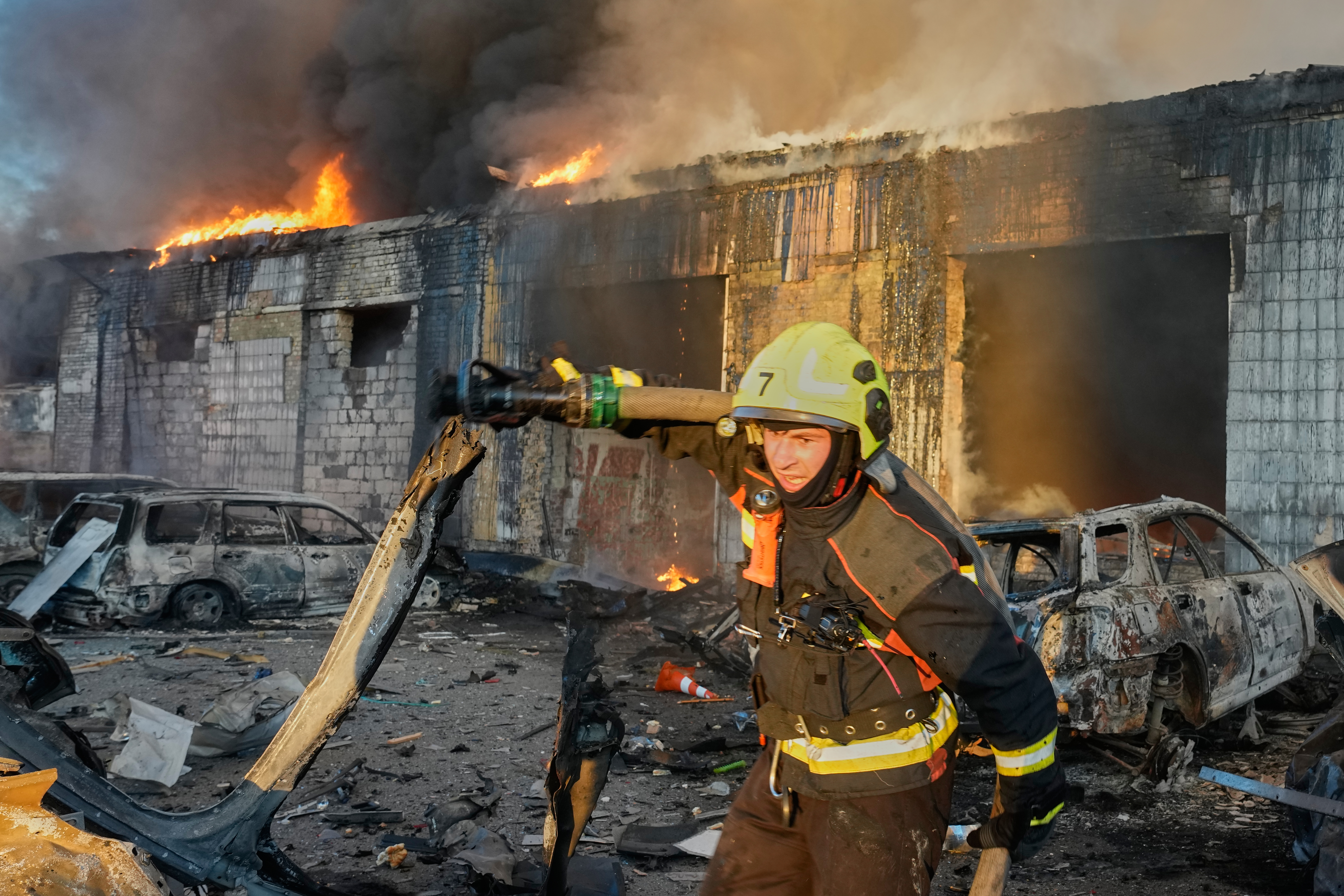 Ukraine decries ‘horrific’ Russian attack straight after US talks