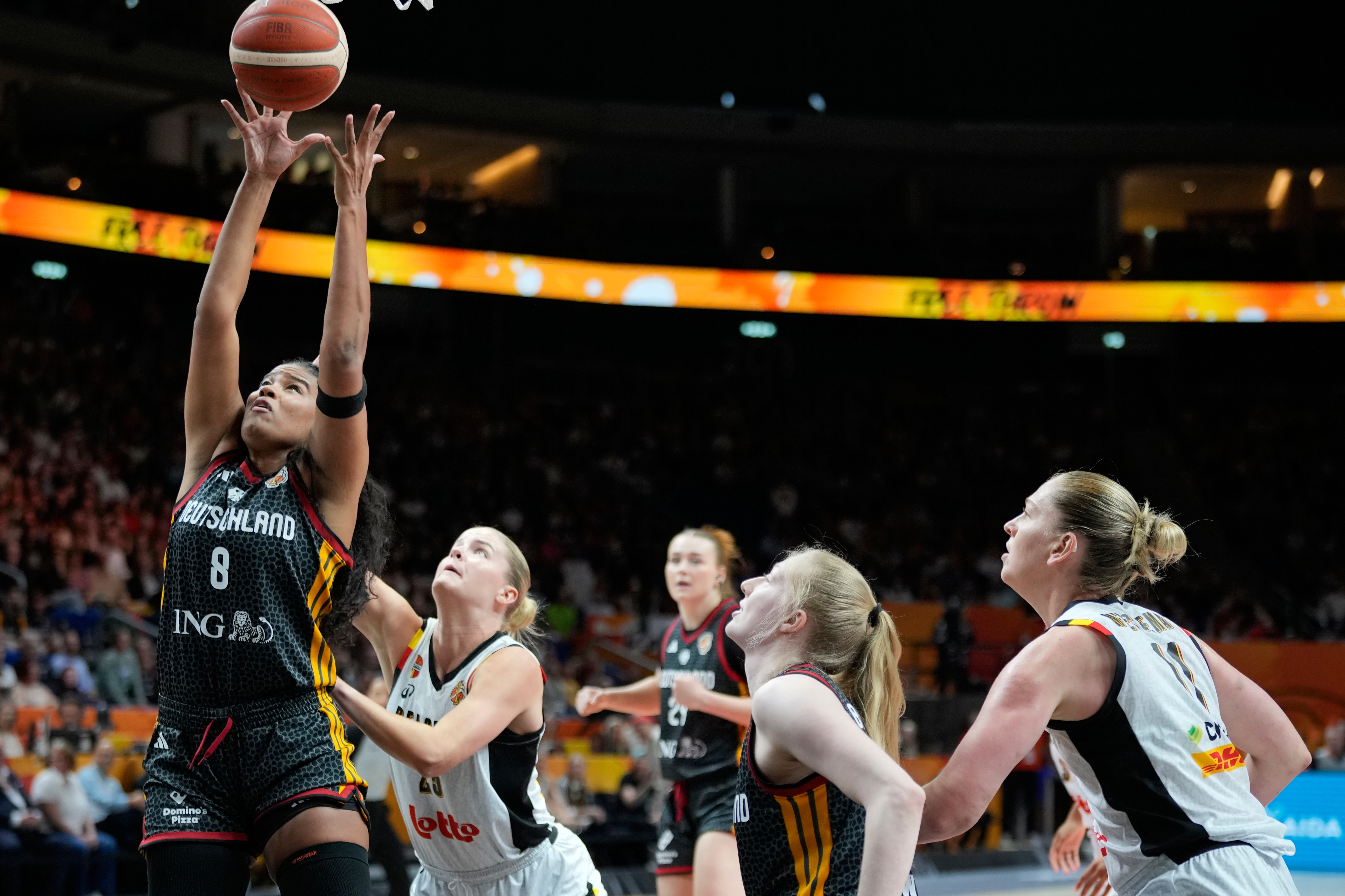 Host Germany beat Belgium 93-74 to storm into women’s FIBA World Cup semifinals, France await
