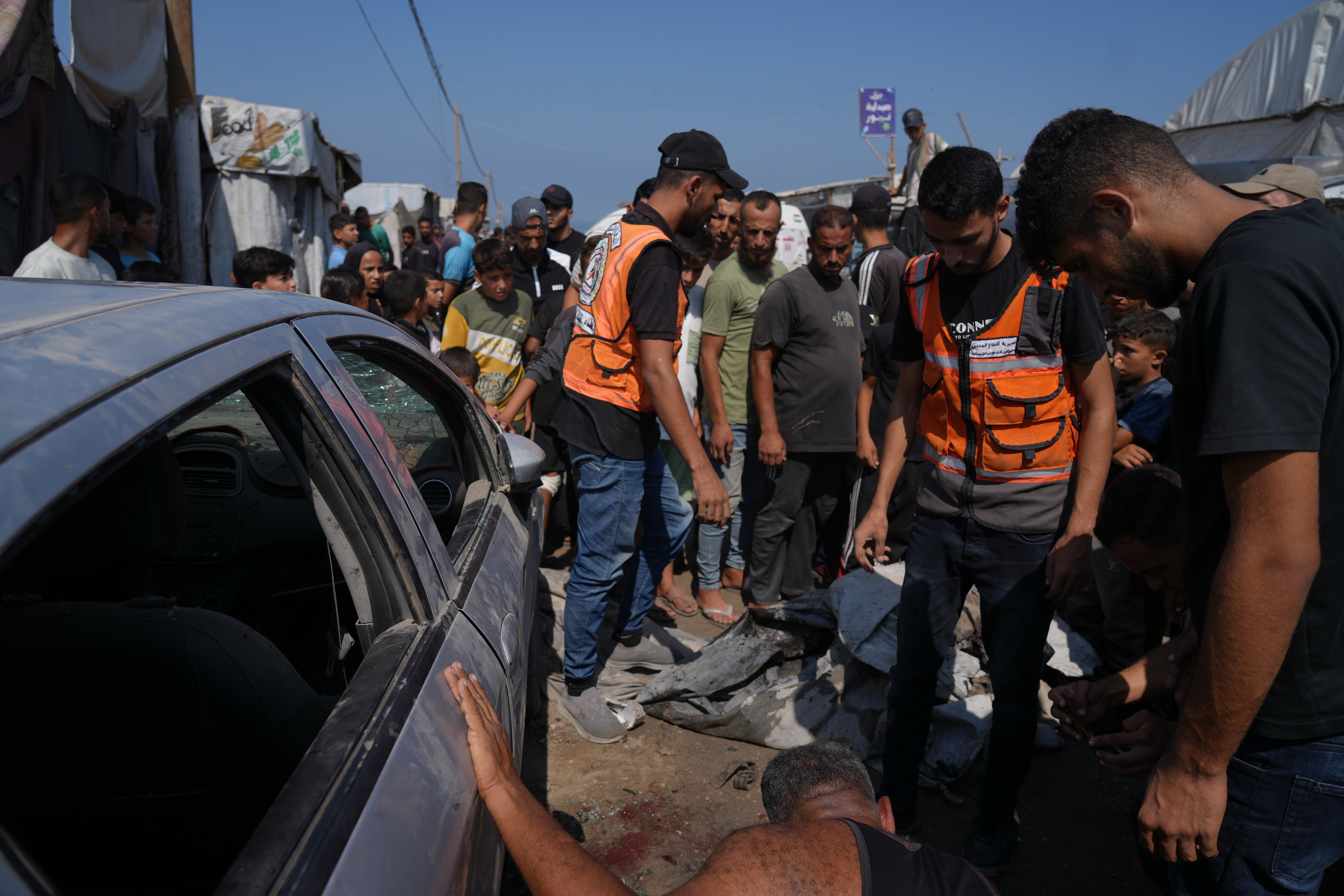 Israeli strike kills two people in Gaza, medics say