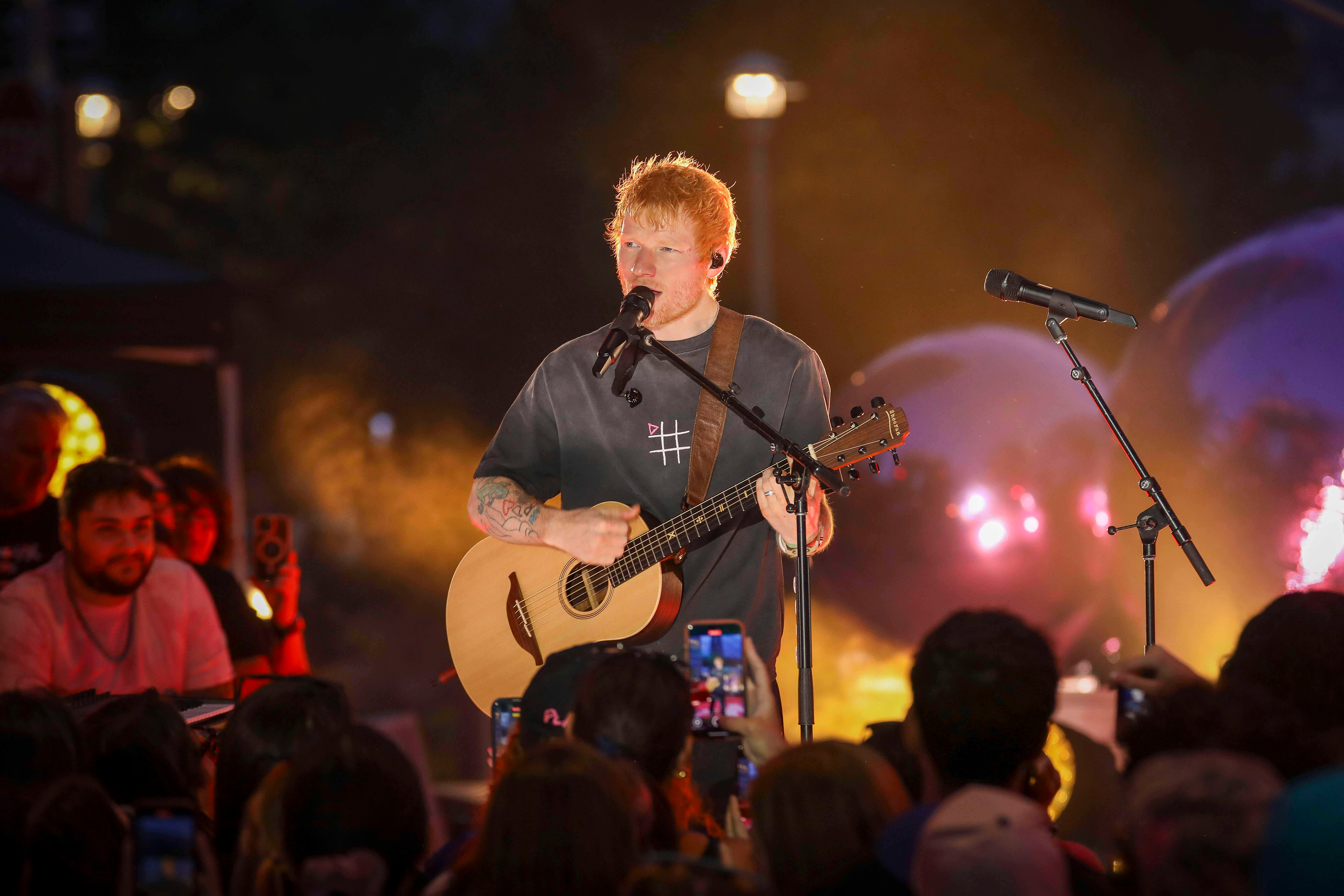 ‘I am not complicit’: Singer Ed Sheeran denies any part in removal of Macklemore from tour