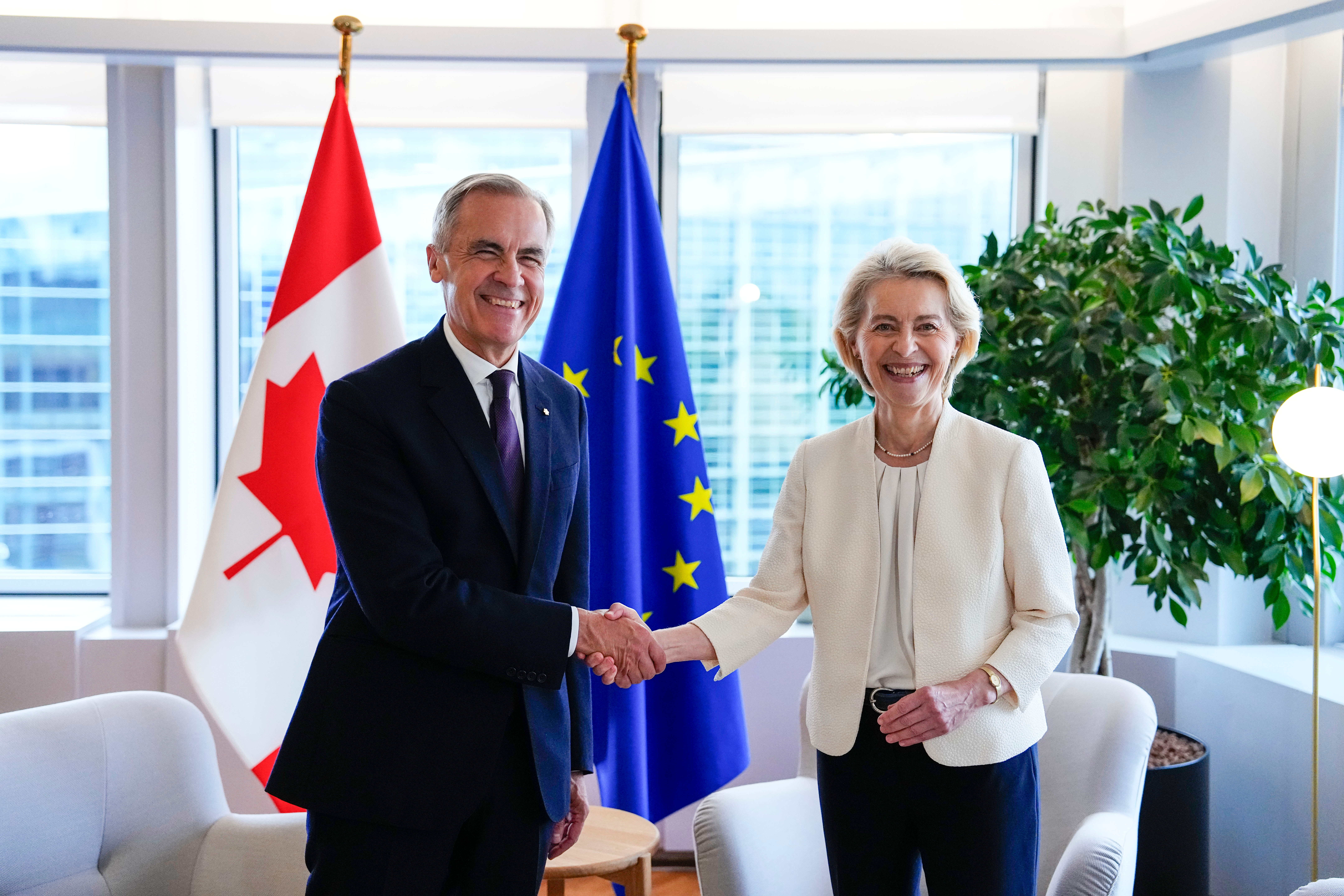 EU chief Ursula von der Leyen says she wants Canada to become the bloc’s 1st associate member
