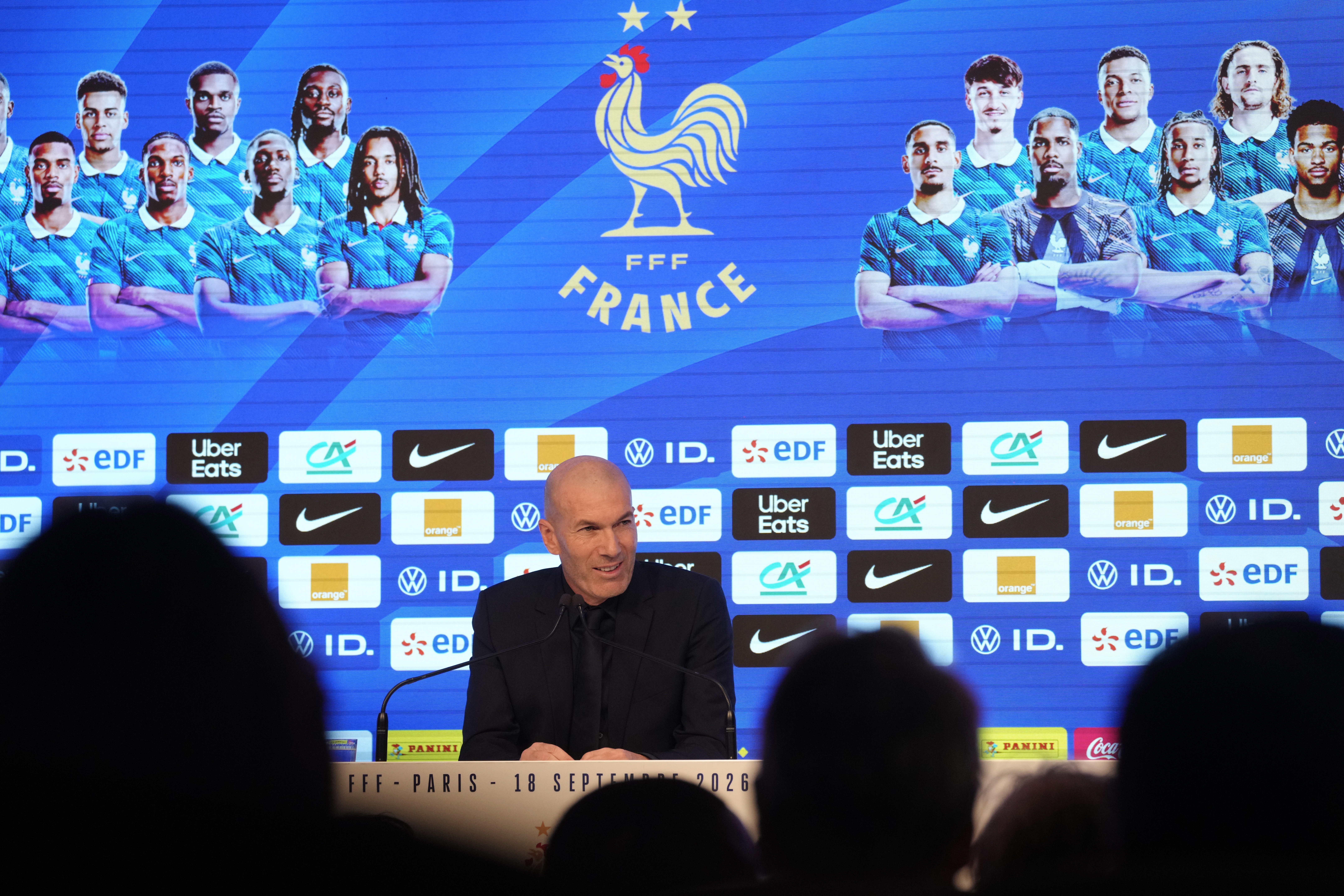 New France boss Zidane confirms Mbappe as captain after naming first squad