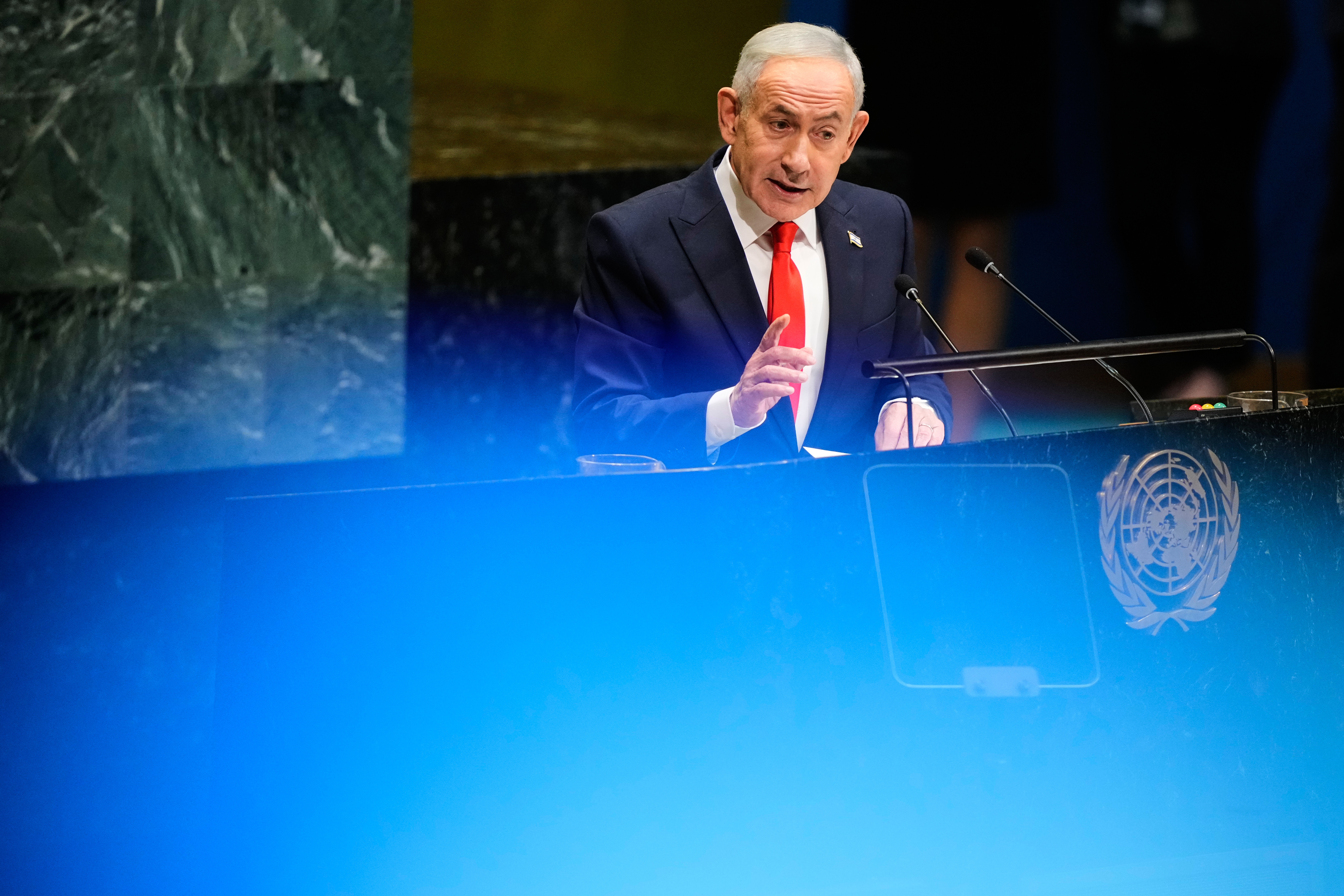 Israel’s Netanyahu denounces enemies, allies in fiery UN speech