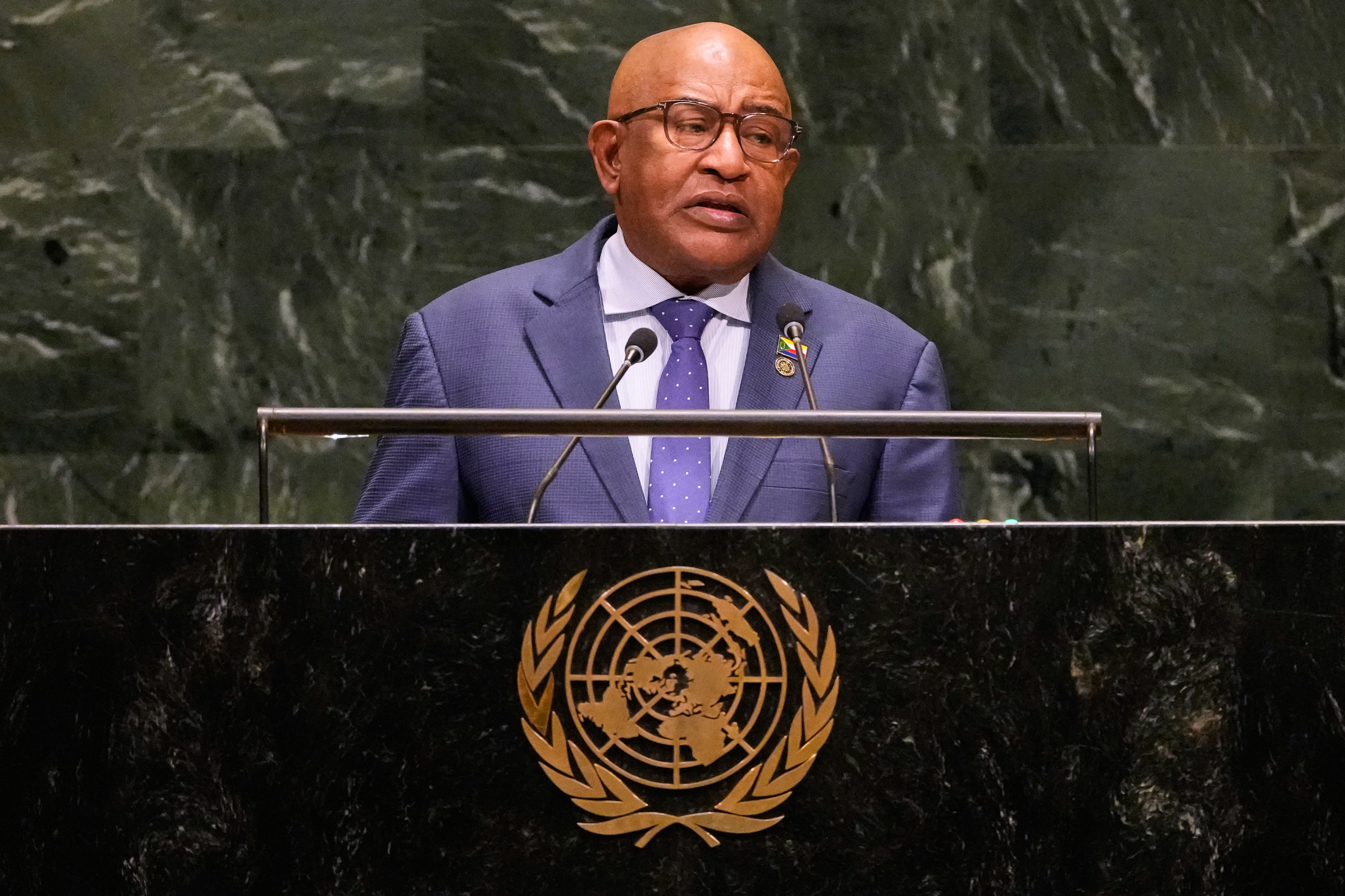 Comoros president: Middle East wars are weakening UN