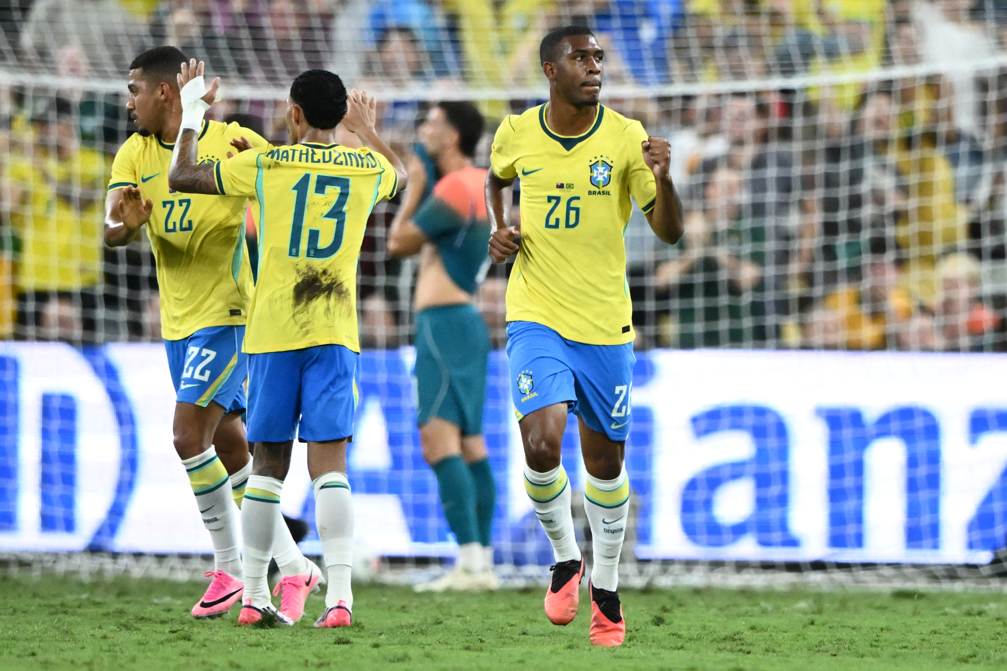 Rayan header salvages 1-1 draw between Brazil and Australia