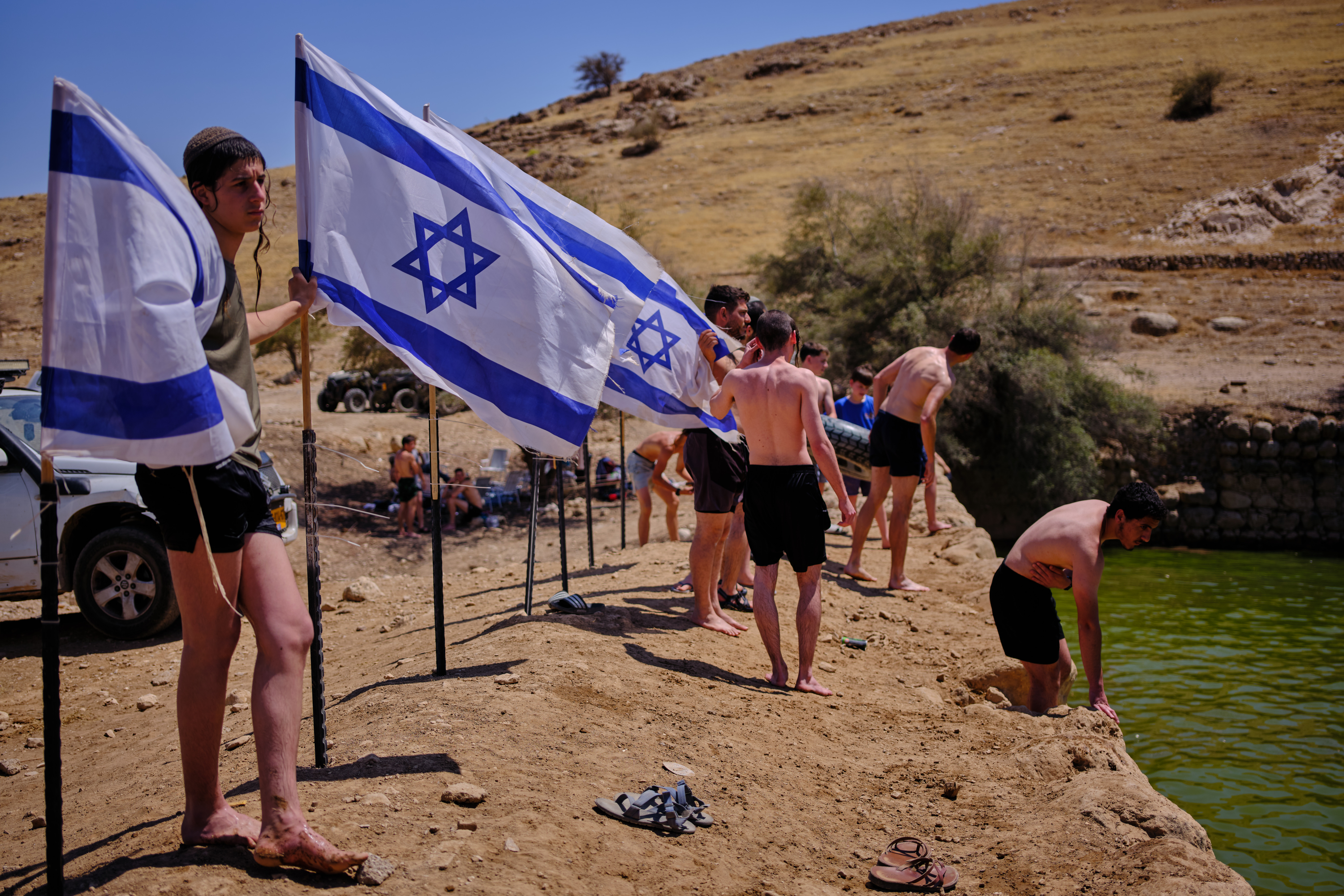 Far-right settlers divert West Bank spring water as Israel backs heritage site takeovers