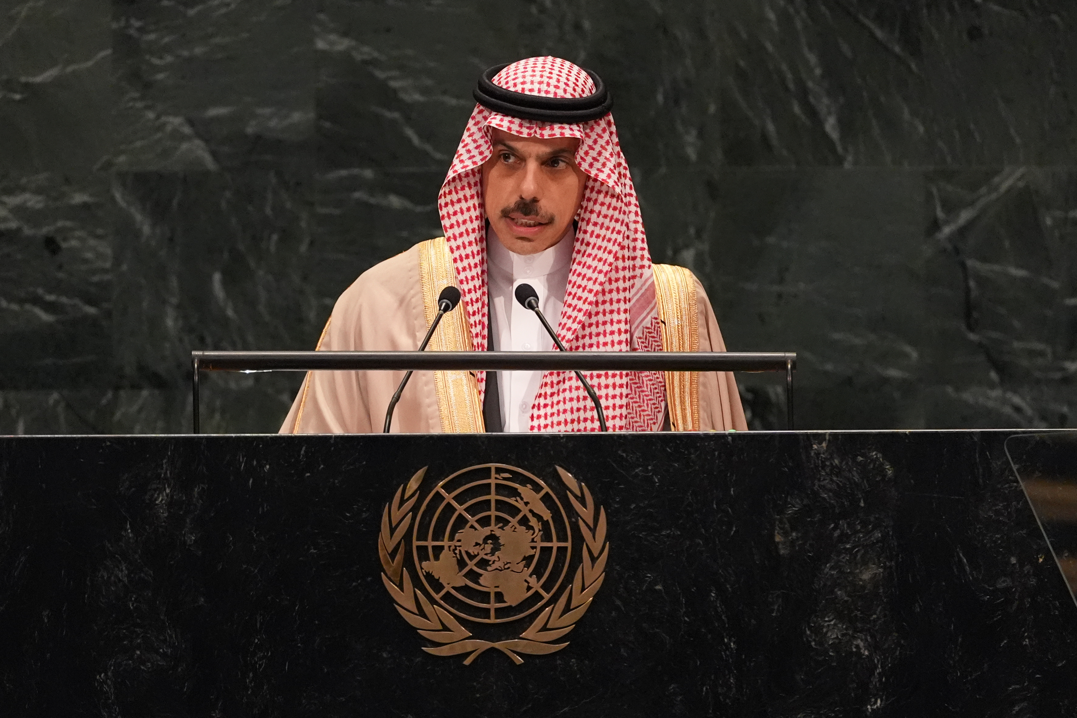 World facing ‘unprecedented challenges,’ Saudi FM warns in UN address