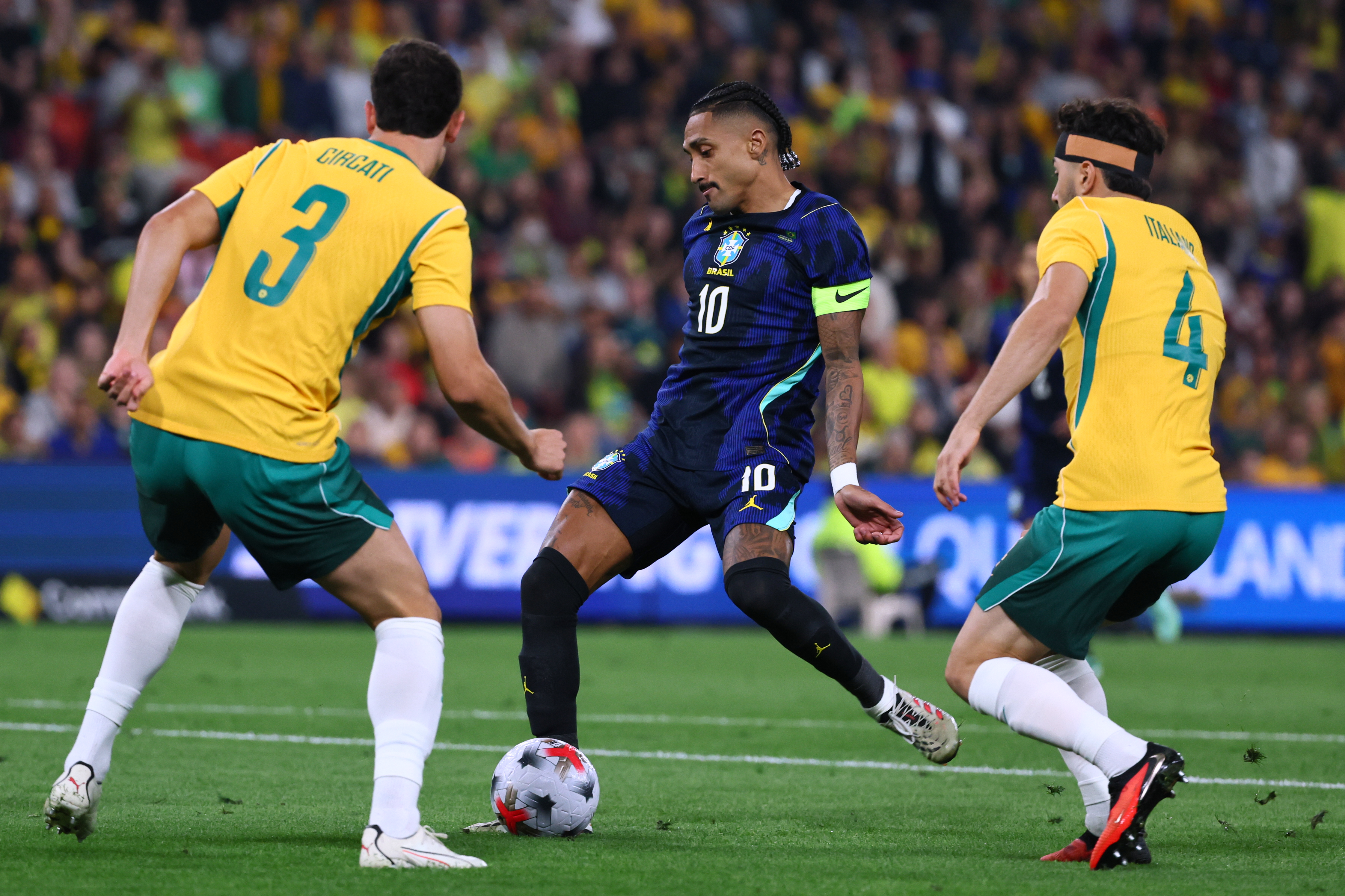 Brazil come from behind to beat Australia 4-2 in friendly