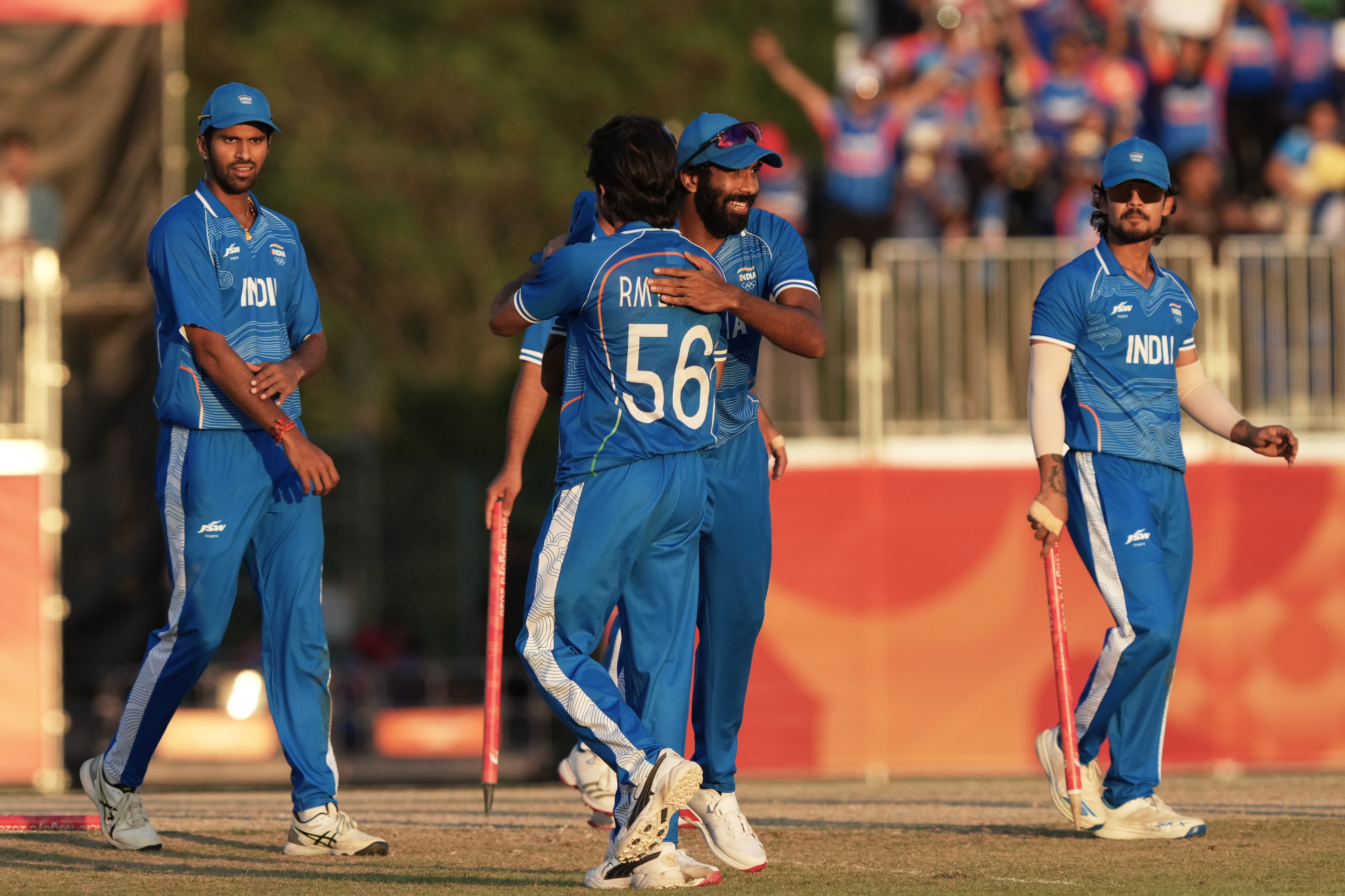 Abhishek and Varma shine as India beat Pakistan to complete cricket double