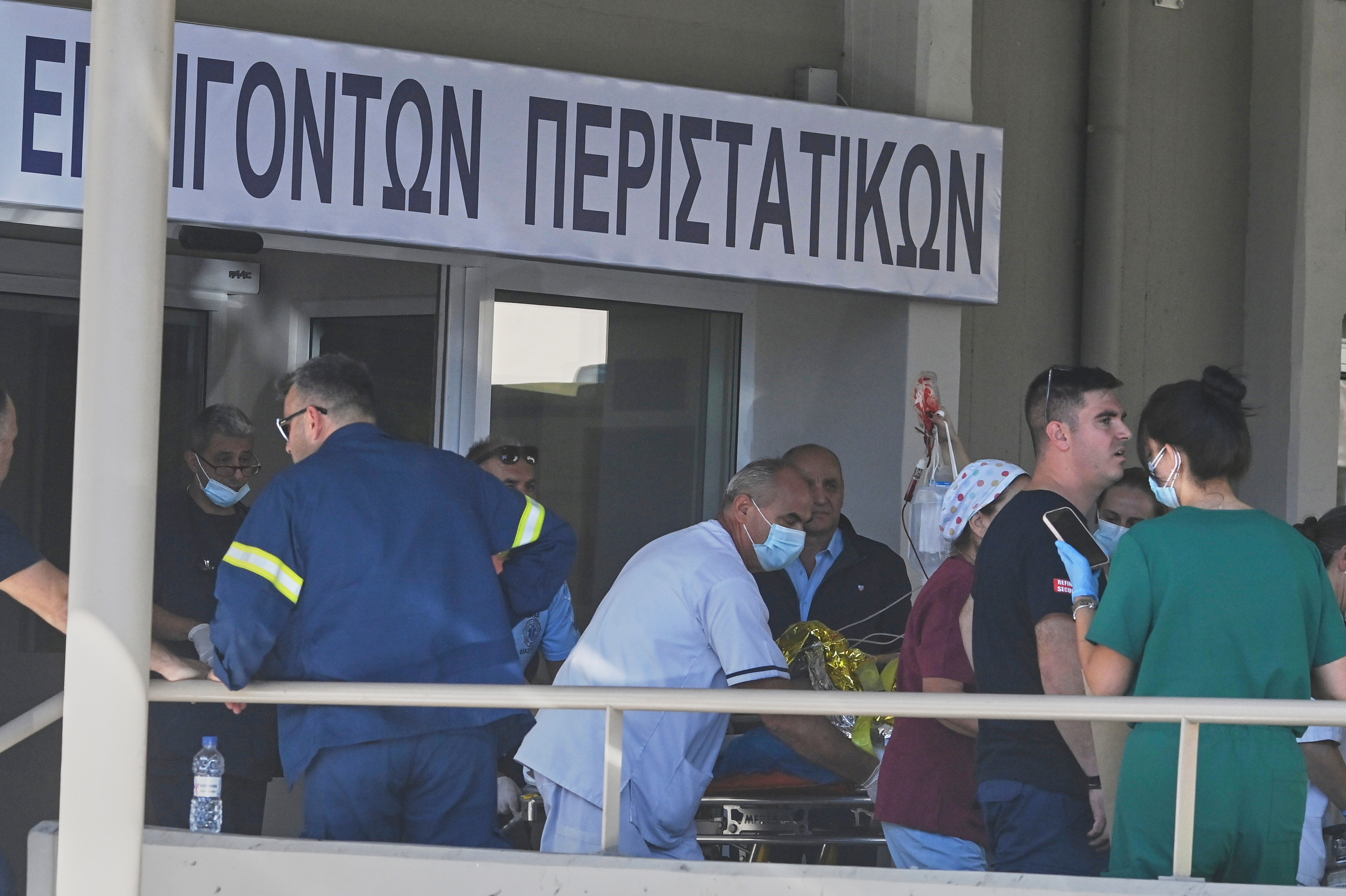 2 workers seriously injured in an explosion at oil refinery near Athens, officials say