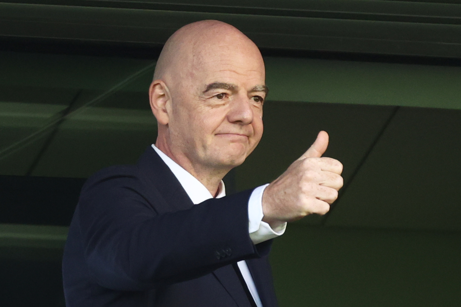 Asian soccer chief gives no hint about support — or opposition — to Infantino