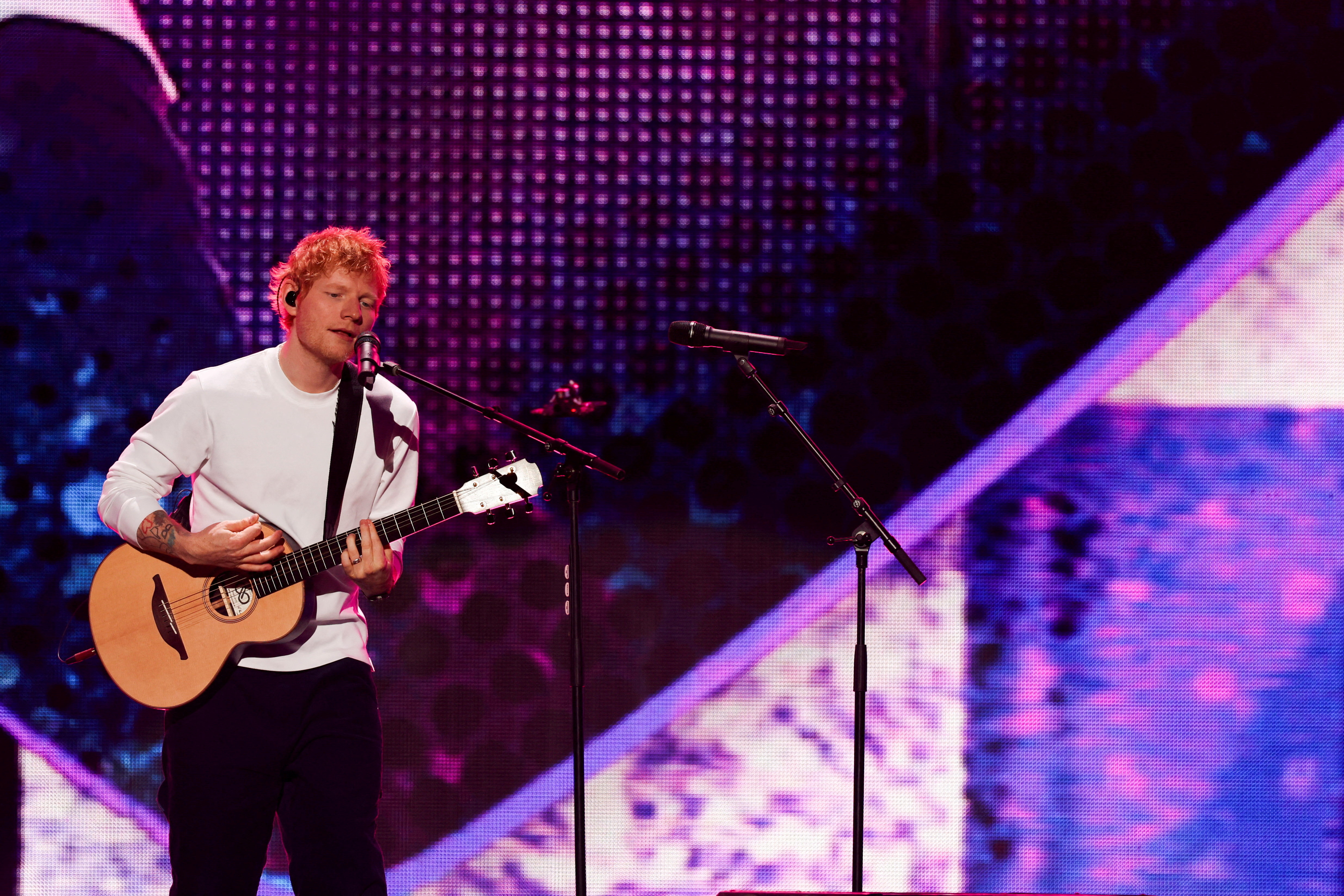 Palestinians are the real victims, Thunberg tells Ed Sheeran