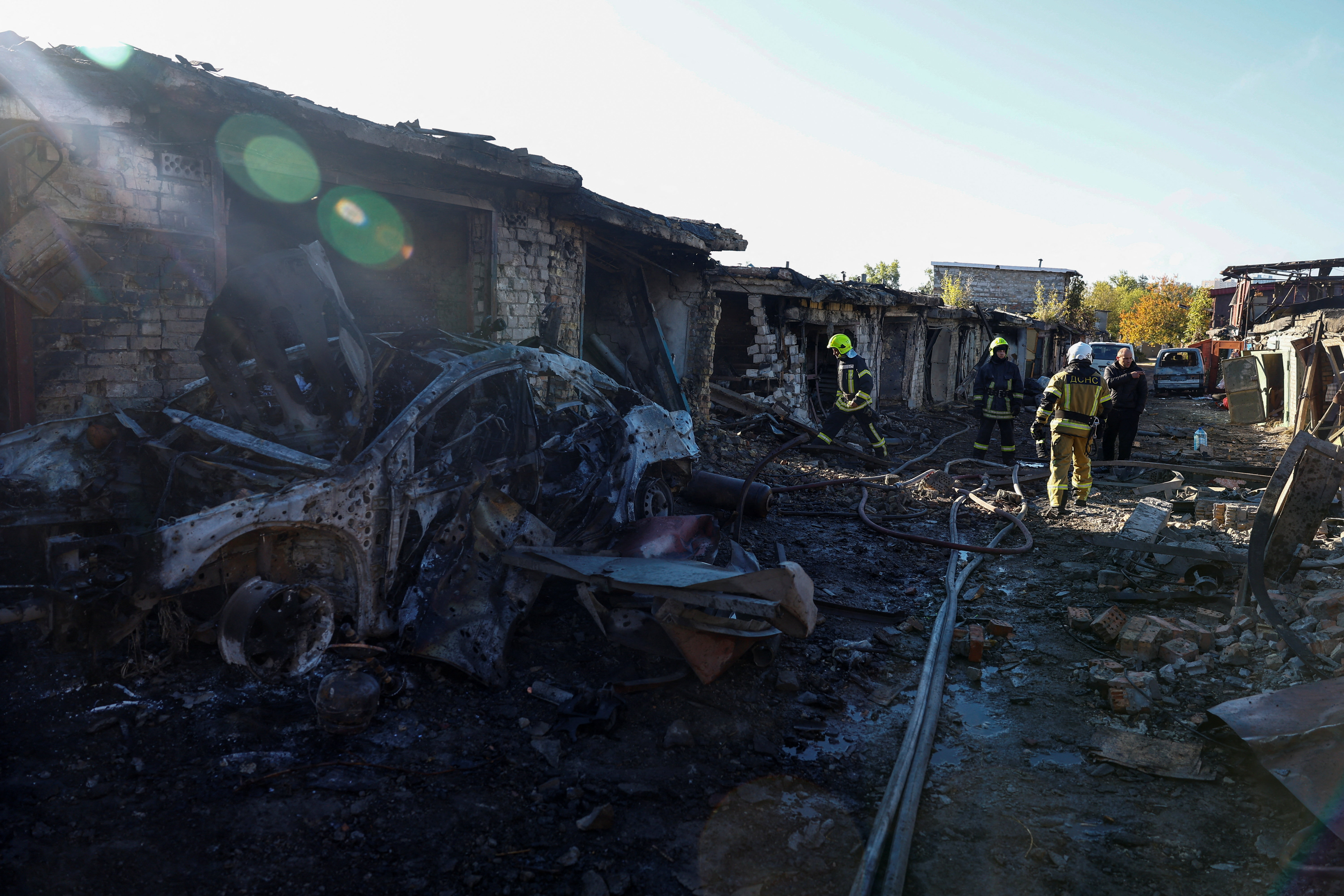 One person killed, ten injured in drone attack on Russian-controlled part of Zaporizhzhia region, TASS reports
