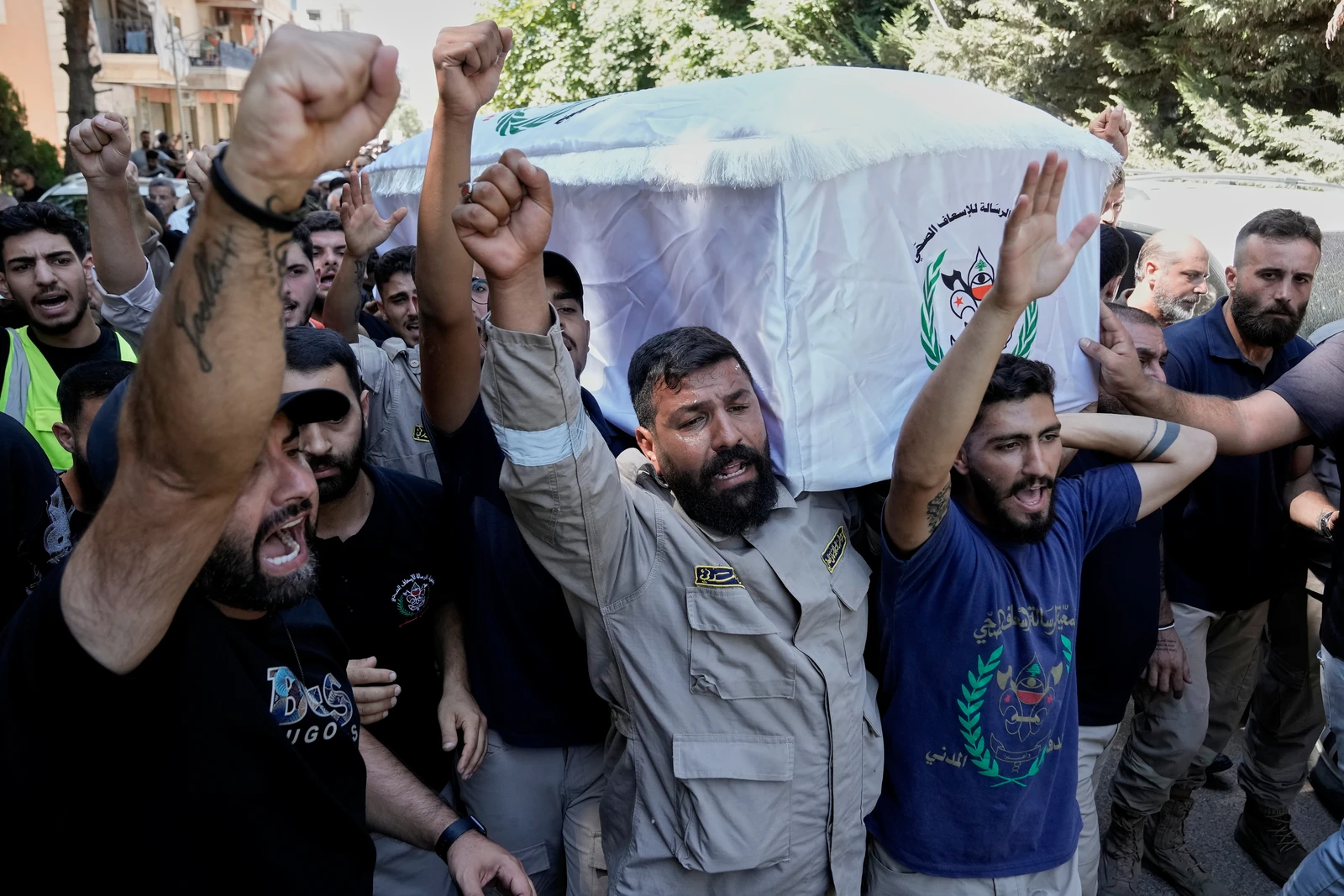 South Lebanon town buries its dead after Israeli strike