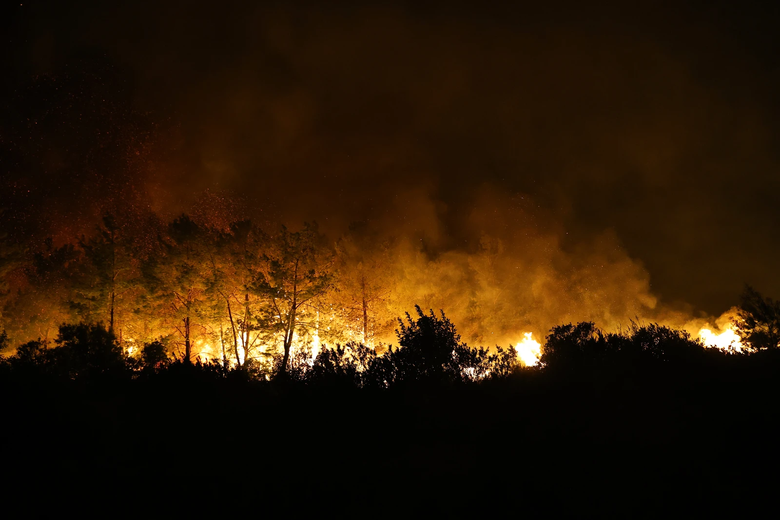 One dies in wildfire as Turkey continues containment effort