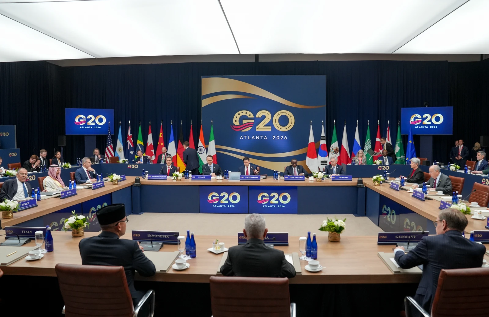 G20 foreign ministers to end Atlanta meeting without consensus on key issues
