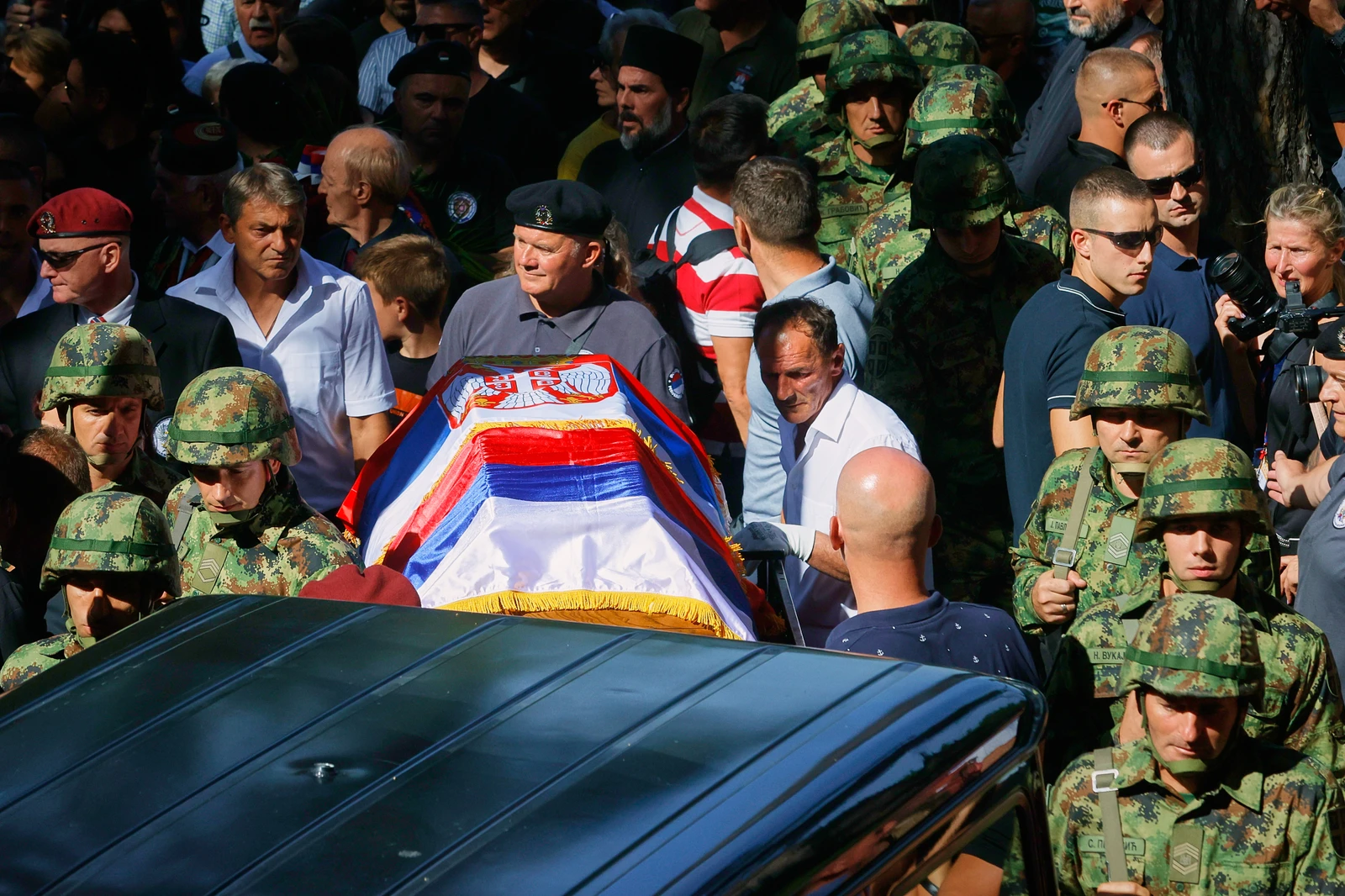 War criminal Mladic is buried as a hero in Serbia despite EU warnings