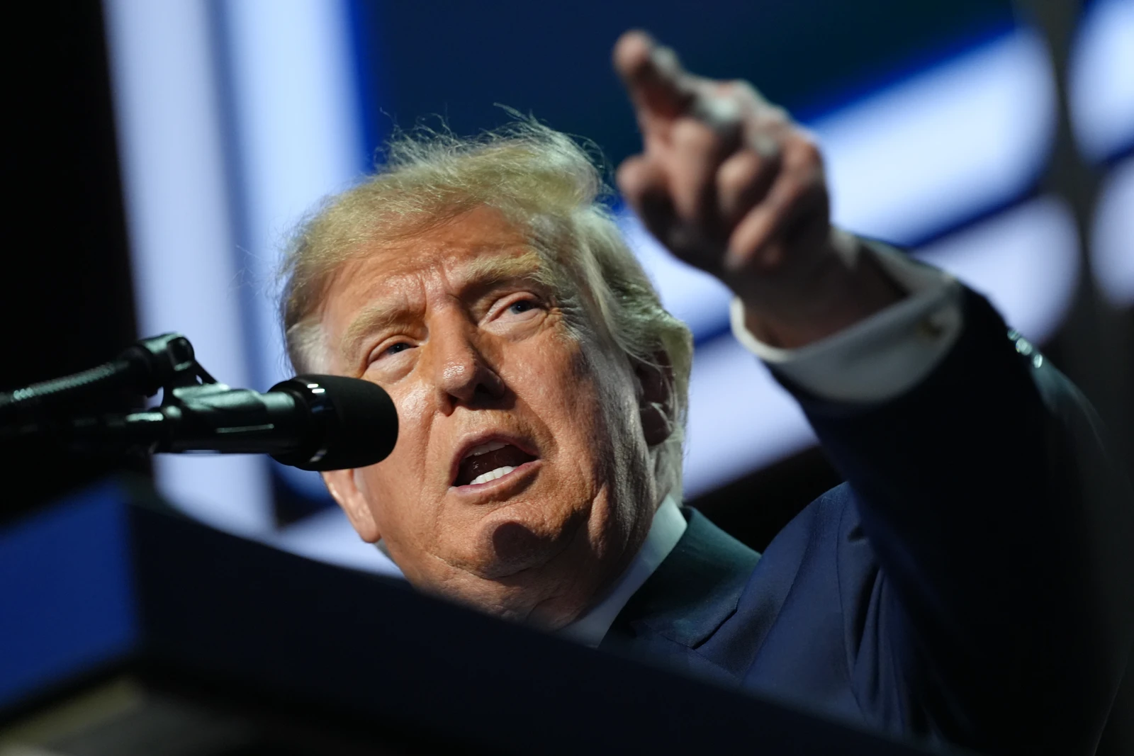 Trump says activity seen at Iran’s Pickaxe Mountain, urges Tehran ‘not to get cute’